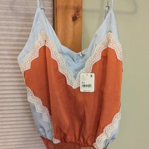 Free People Date Night Bodysuit NWT